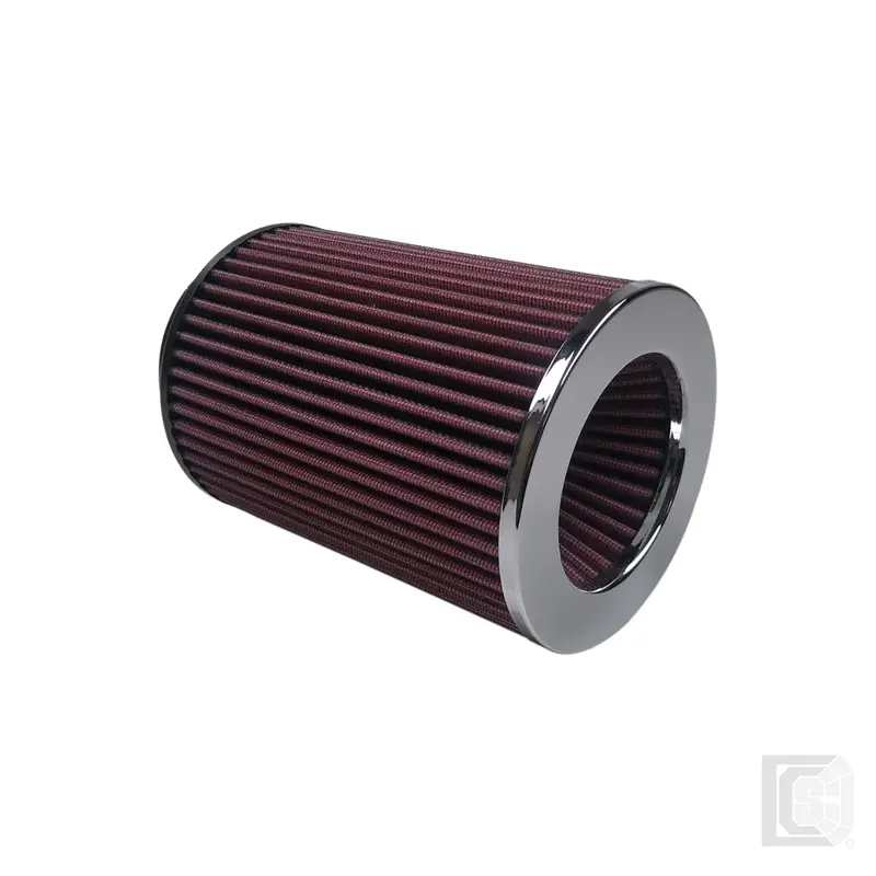 Sb - Air Filter For Intake Kits 75-1518 Oiled Cotton Cleanable Red   - Kf-1021 1