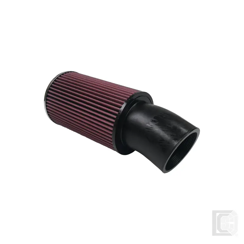 Sb - Air Filter For Intake Kits 75-3025-1,75-3017-2 Oiled Cotton Cleanable Red - Kf-1007 1