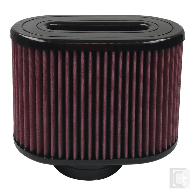 Sb - Air Filter For Intake Kits 75-5016,75-5023 Oiled Cotton Cleanable Red - Kf-1049 1