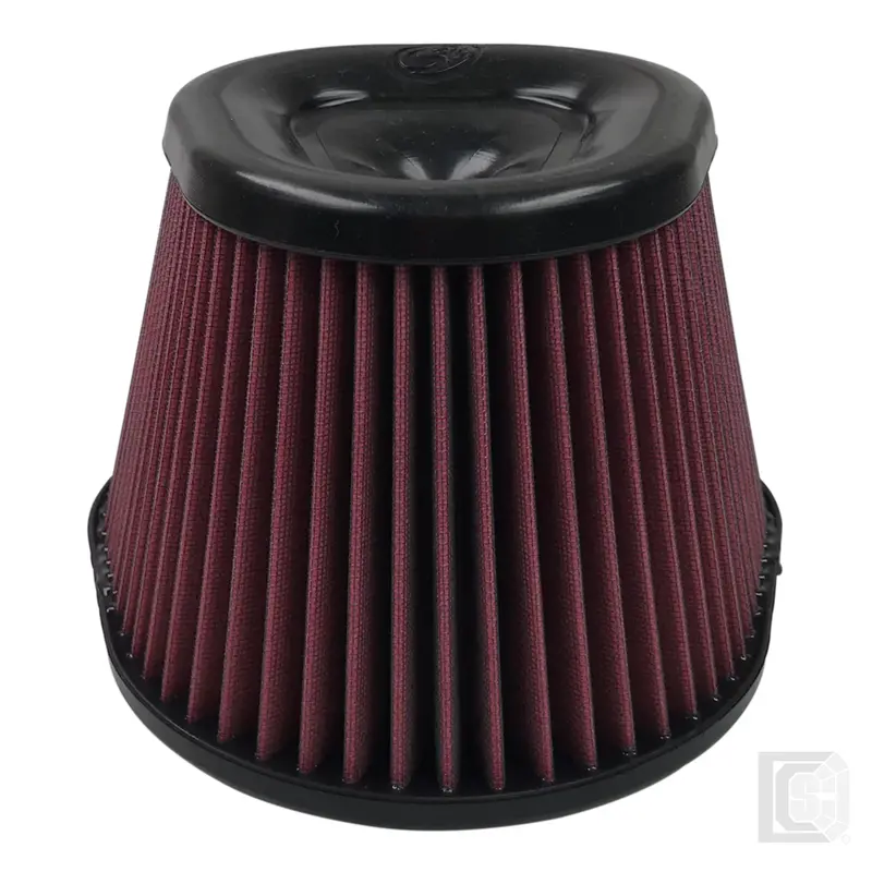 Sb - Air Filter For Intake Kits 75-5068 Oiled Cotton Cleanable Red   - Kf-1037 1