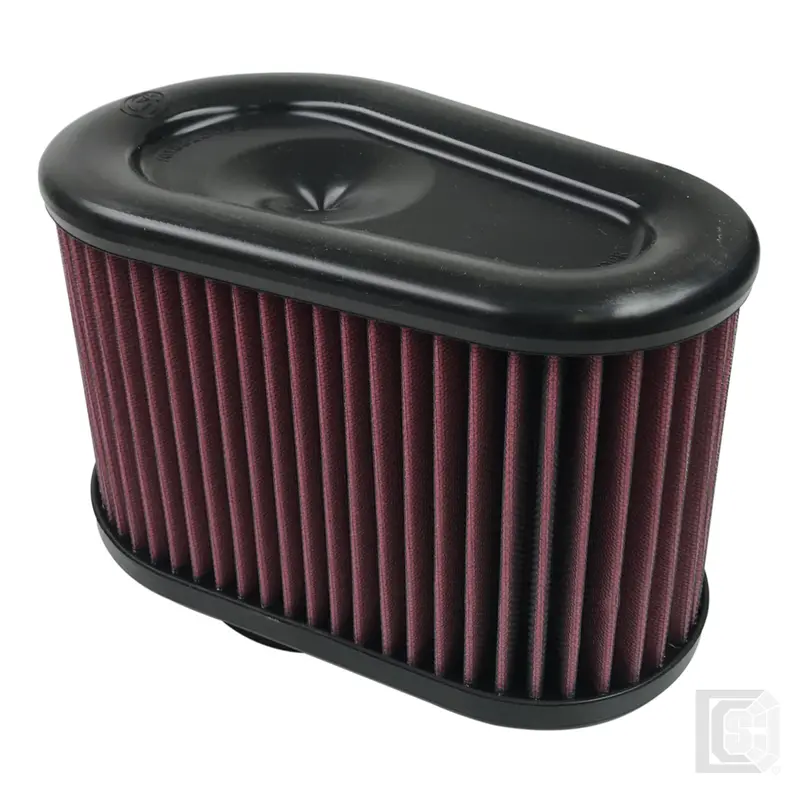 Sb - Air Filter For Intake Kits 75-5070 Oiled Cotton Cleanable Red   - Kf-1039 1