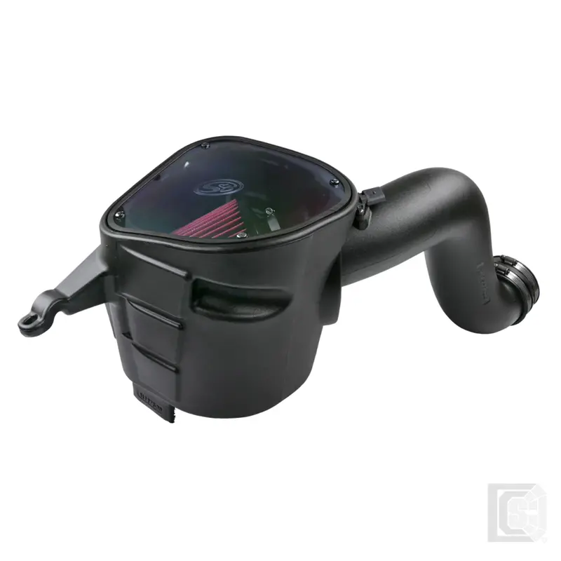 Sb - Cold Air Intake For 03-07 Dodge Ram 2500 3500 5.9L Cummins Cotton Cleanable Red  - 75-5094 1