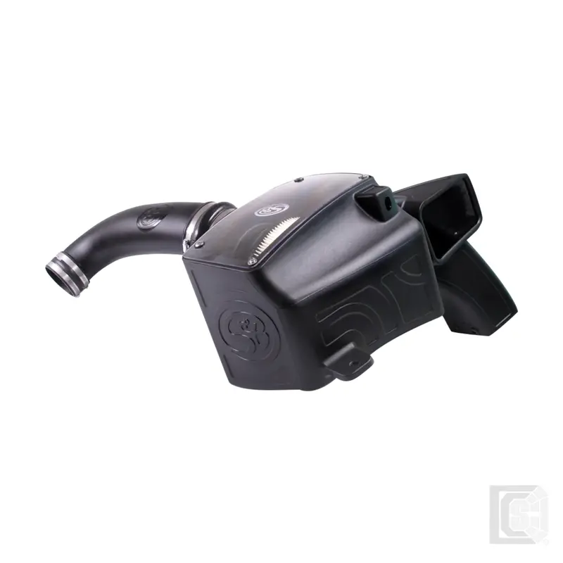 Sb - Cold Air Intake For 03-08 Dodge Ram 2500 3500 5.7L Dry Extendable White  - 75-5111D 1