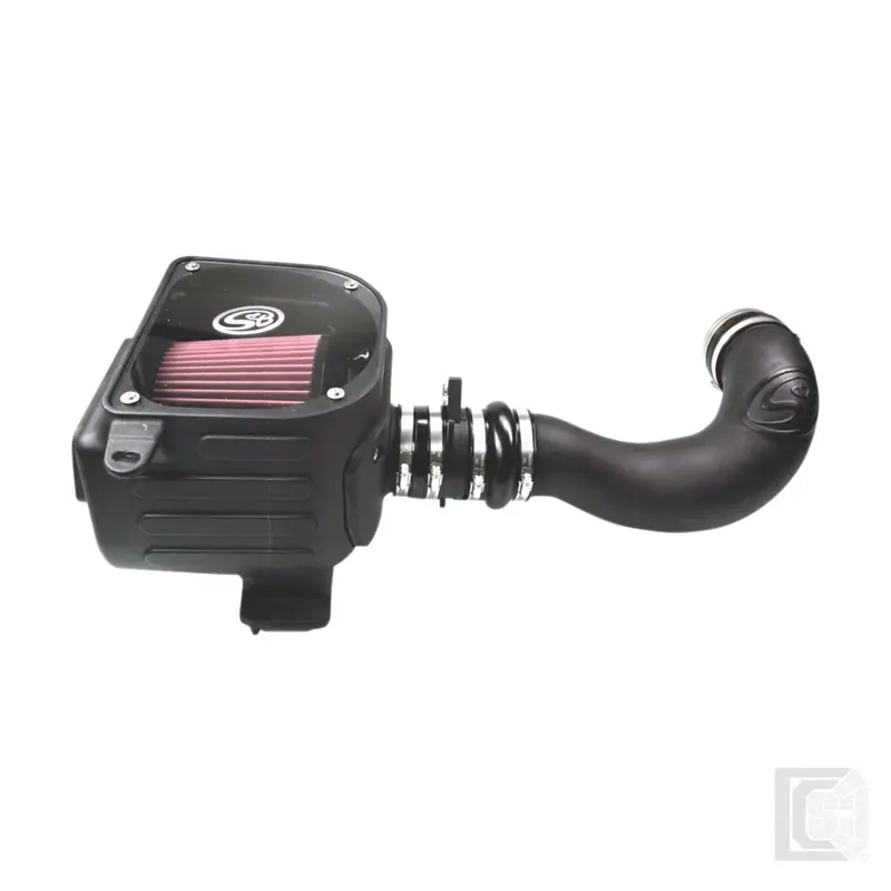Sb - Cold Air Intake For 07-08 Gmc Sierra 4.8L, 5.3L, 6.0L Oiled Cotton Cleanable Red  - 75-5021 1