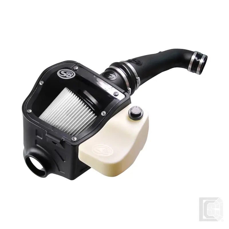 Sb - Cold Air Intake For 09-10 Ford F150 V8-5.4L Dry Extendable White  - 75-5050D 1