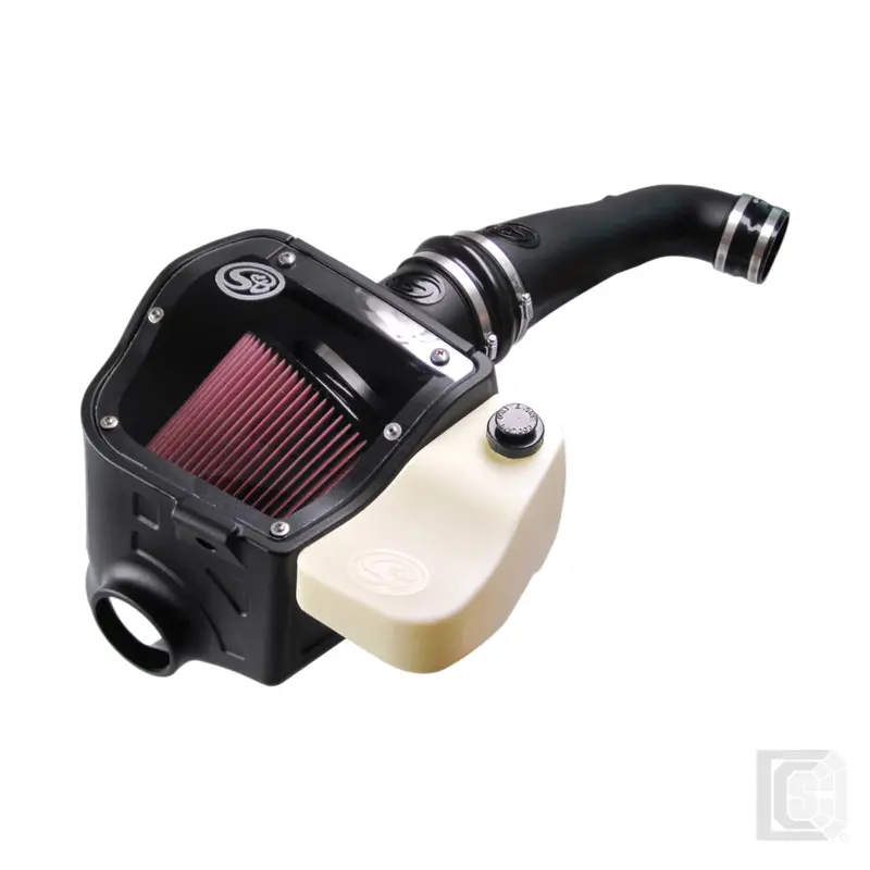 Sb - Cold Air Intake For 09-10 Ford F150 V8-5.4L Oiled Cotton Cleanable Red  - 75-5050 1