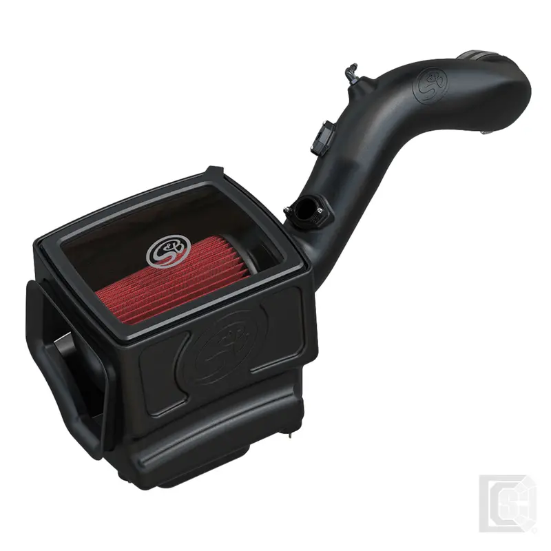 Sb - Cold Air Intake For 09-13 Silverado/Sierra 1500 09-14 Tahoe, Yukon, Suburban, Escalade, Avalanche Cotton Cleanable Filter - 75-5155 1