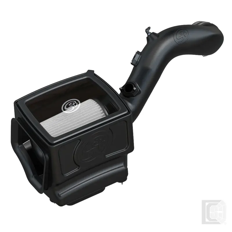 Sb - Cold Air Intake For 09-13 Silverado/Sierra 1500 09-14 Tahoe, Yukon, Suburban, Escalade, Avalanche Dry Extendable Filter - 75-5155D 1