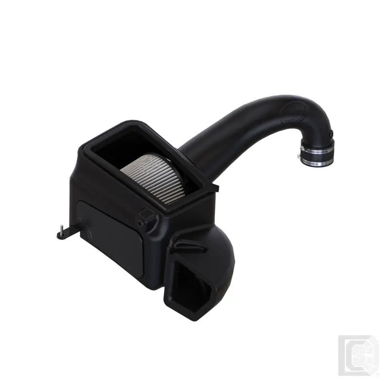 Sb - Cold Air Intake For 09-18 Dodge Ram 1500/ 2500/ 3500 Hemi V8-5.7L Dry Extendable White  - 75-5106D 1