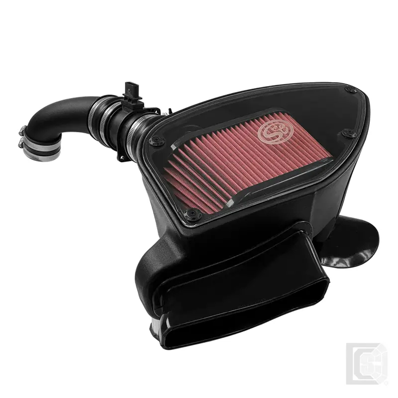 Sb - Cold Air Intake For 10-14 Vw 2.0L Tdi , 2015 Vw Jetta 2.0L Tdi Cotton Cleanable Red  - 75-5099 1