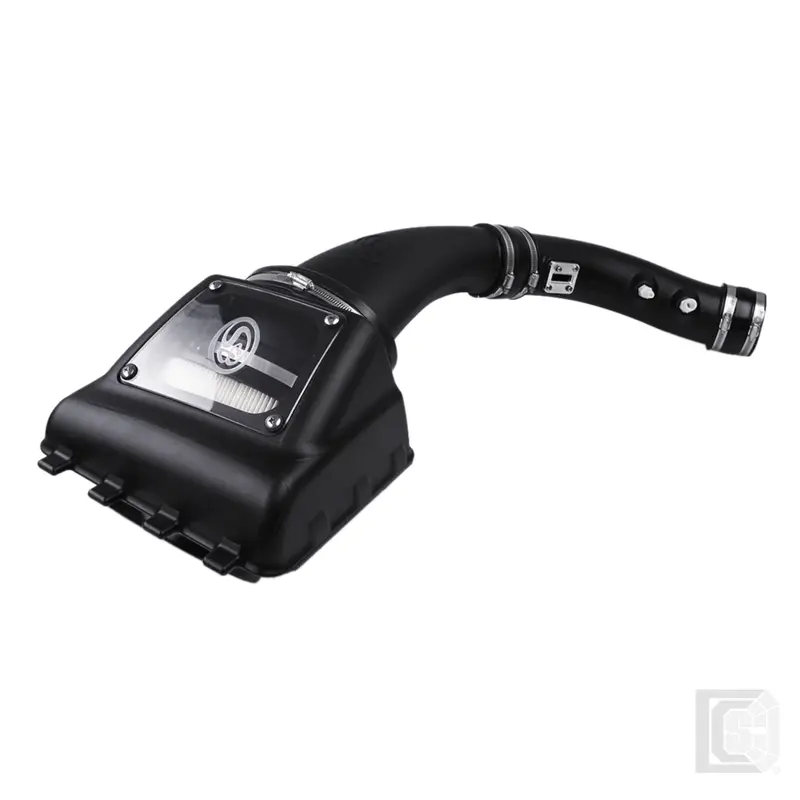 Sb - Cold Air Intake For 10-16 Ford F150 V8-6.2L Raptor Dry Extendable White  - 75-5077D 1