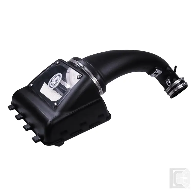 Sb - Cold Air Intake For 11-14 Ford F150 V8-5.0L Dry Extendable White  - 75-5076D 1