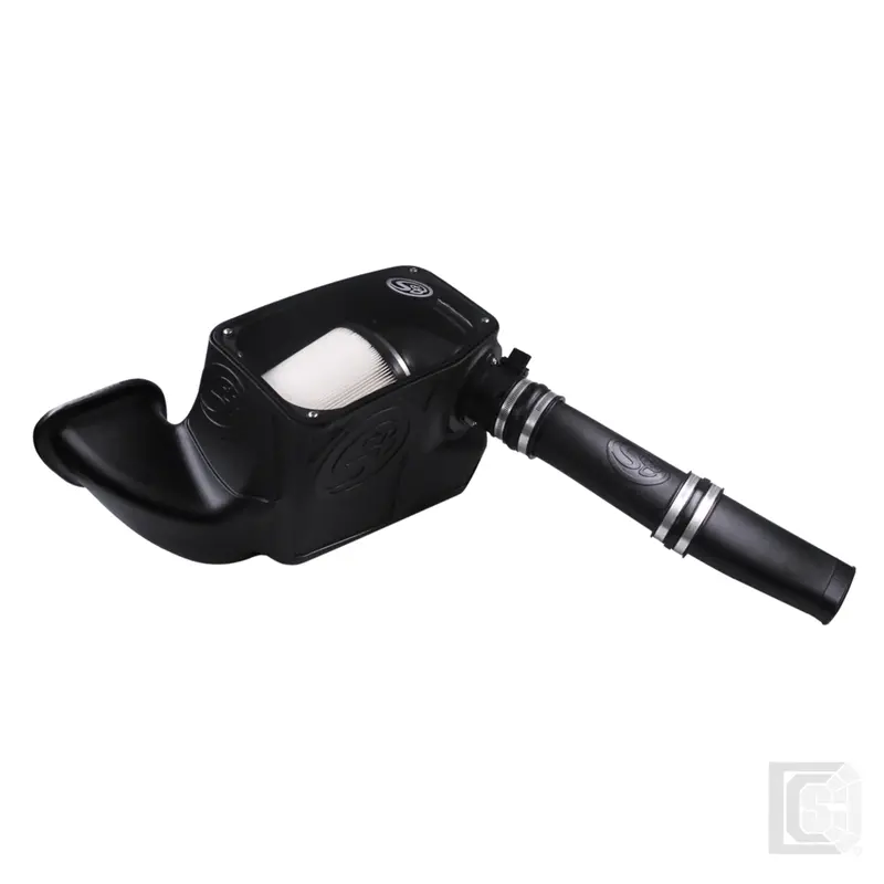 Sb - Cold Air Intake For 14-18 Dodge Ram 1500 3.0L Ecodiesel V6 Dry Extendable White  - 75-5074D 1
