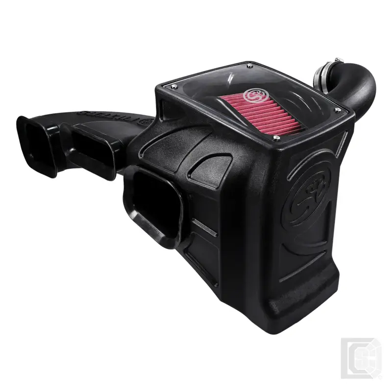 Sb - Cold Air Intake For 15-16 Chevrolet Colorado Gmc Canyon 3.6L V6 Oiled Cotton Cleanable Red - 75-5088 1