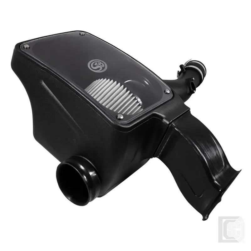 Sb - Cold Air Intake For 16-18 Toyota Tacoma 3.5L Dry Extendable White  - 75-5096D 1