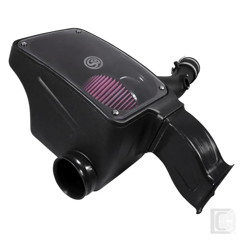 Sb - Cold Air Intake For 16-18 Toyota Tacoma 3.5L Oiled Cotton Cleanable Red  - 75-5096 1