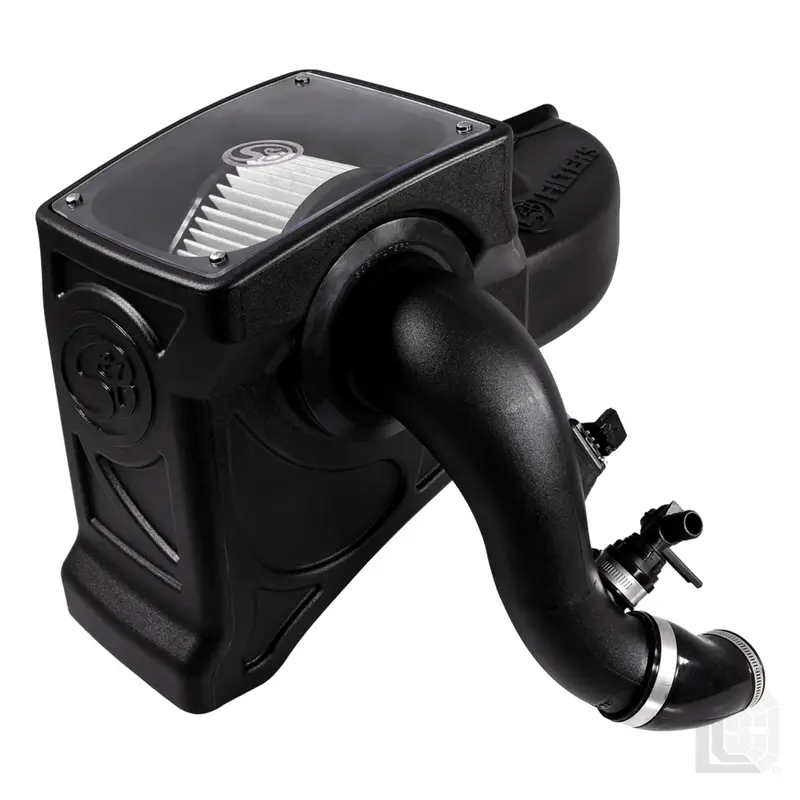 Sb - Cold Air Intake For 16-19 Chevrolet Colorado Gmc Canyon 2.8L Duramax Dry Extendable White - 75-5086D 1