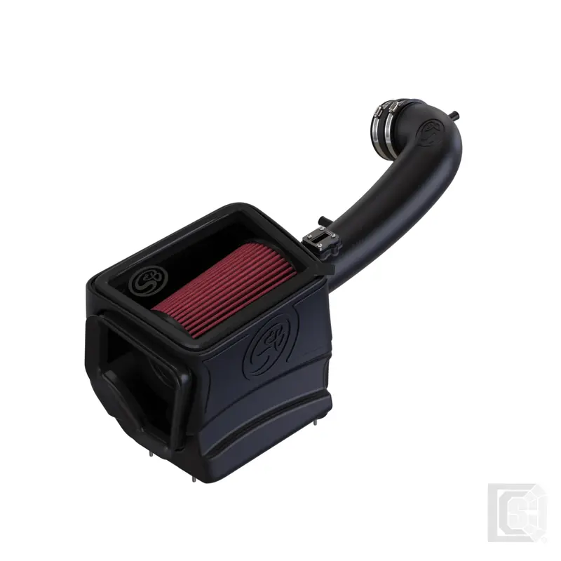 Sb - Cold Air Intake For 17-18 Chevrolet Gmc Silverado/ Sierra 1500, Tahoe, Suburban, Yukon, Xl, Denali, 5.3L, 6.2L Cotton Cleanable Red  - 75-5116 1