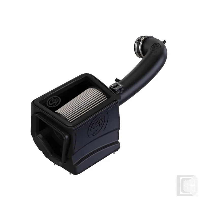 Sb - Cold Air Intake For 17-18 Chevrolet Gmc Silverado/ Sierra 1500, Tahoe, Suburban, Yukon, Xl, Denali, 5.3L, 6.2L Dry Extendable White  - 75-5116D 1