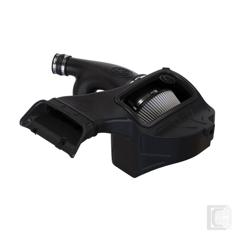 Sb - Cold Air Intake For 18-22 Ford F150 Raptor Ecoboost Dry Extendable White  - 75-5122D 1
