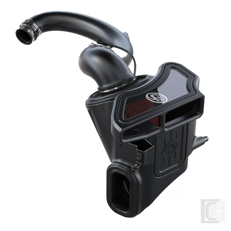 Sb - Cold Air Intake For 20-22 Silverado/Sierra 1500, Tahoe, Yukon, Suburban, Escalade, Duramax 3.0L Cotton Filter  - 75-5137-1 1