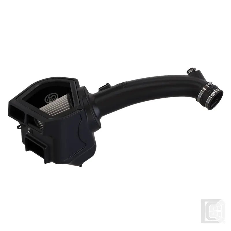 Sb - Cold Air Intake For 20-23 Jeep Wrangler / Gladiator 3.0L Ecodiesel Dry Extendable White  - 75-5145D 1
