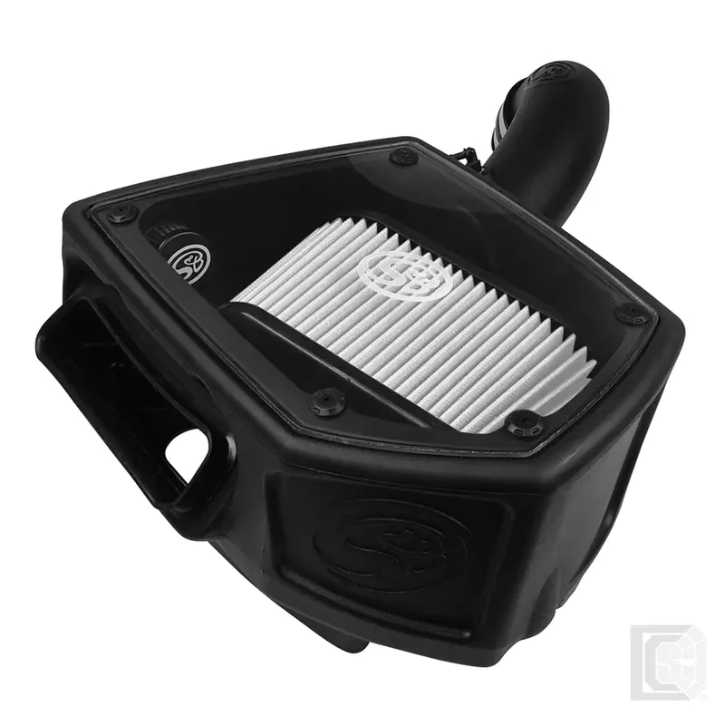 Sb - Cold Air Intake For 2015-2017 Vw Mk7 Gti/R Audi 8V S3/A3 Dry Extendable White  - 75-5107D 1