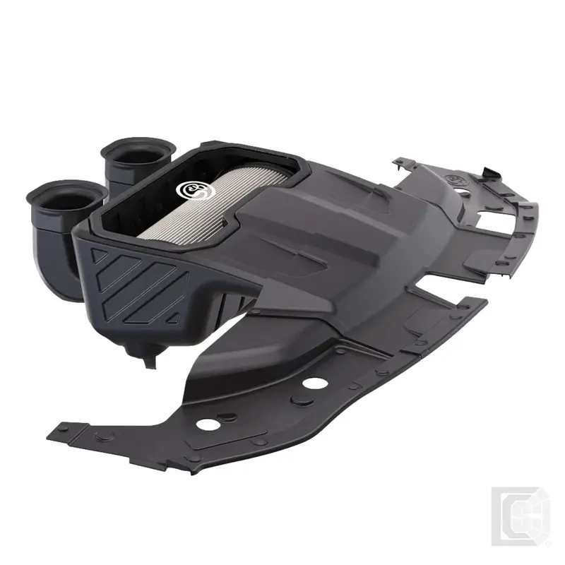 Sb - Cold Air Intake For The 2021-2022 Ram 1500 Trx V8 6.2L Dry Extendable White  - 75-5150D 1