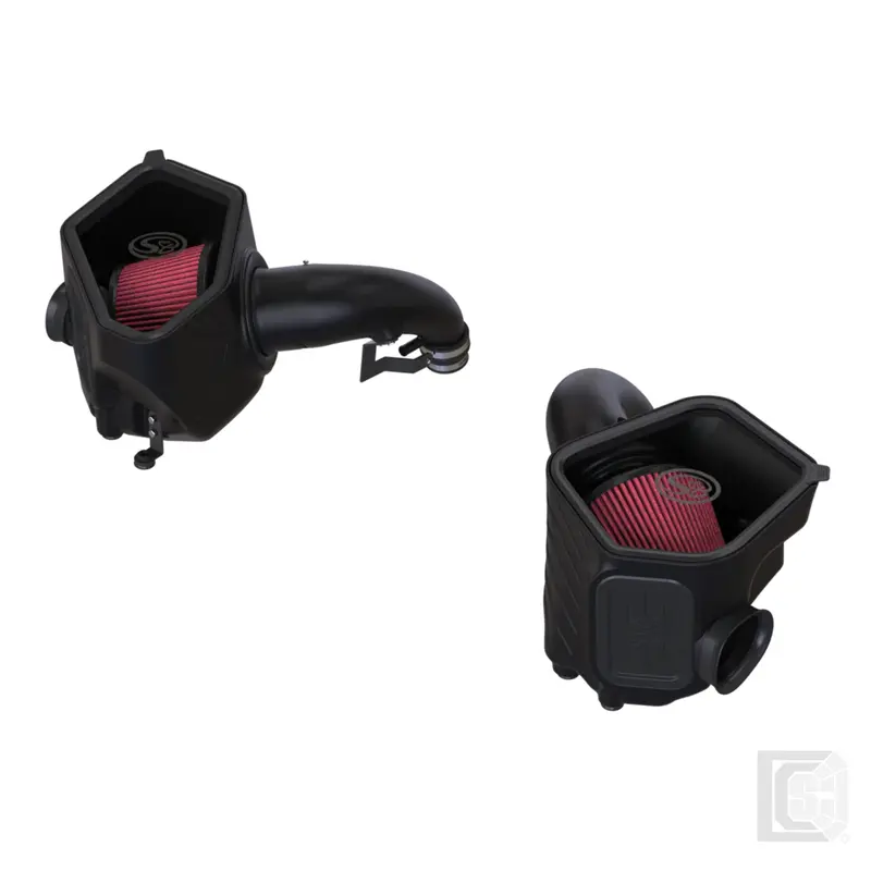 Sb -  Cold Air Intake Kit For The 2022-2023 Toyota Tundra V6 3.4L And 3.4L Hybrid - Cotton Cleanable Filter - 75-5163 1