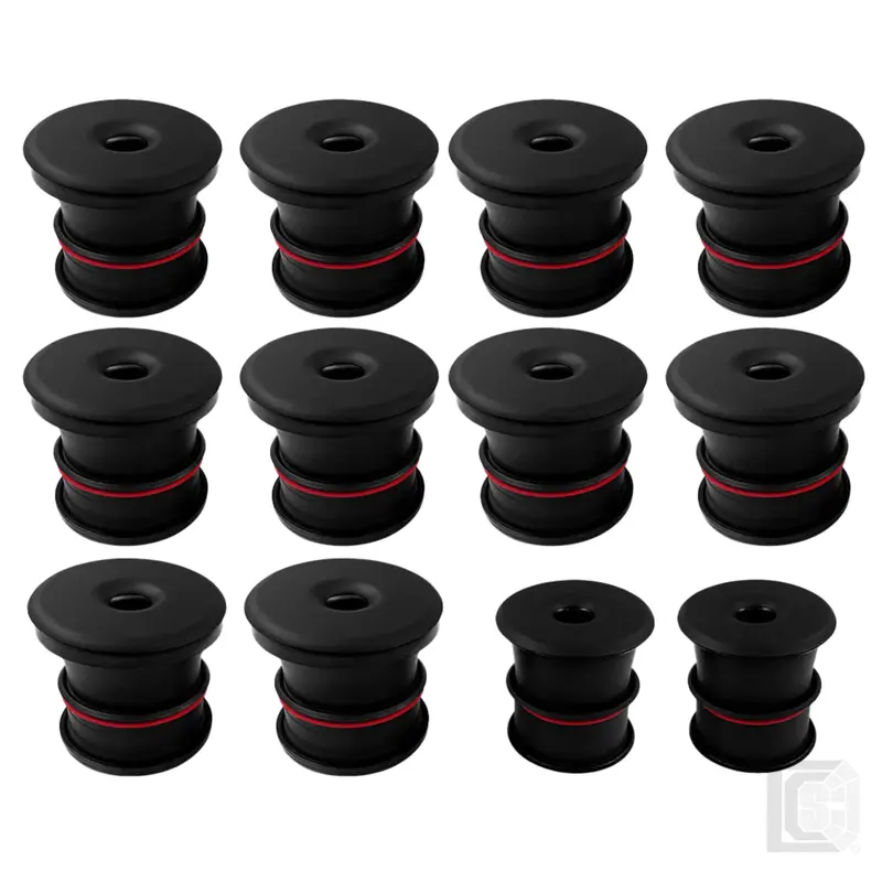 Sb - Silicone Body Mount Kit For 99-03 Ford Excursion 5.4L, 6.8L, 7.3L 12Pc - 81-1007 1