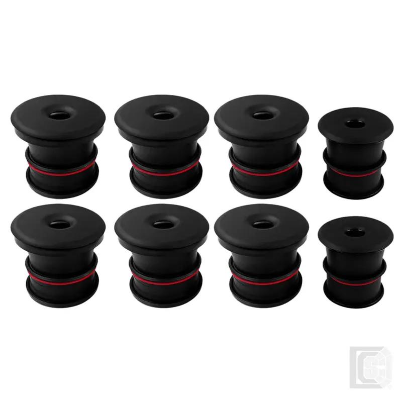 Sb - Silicone Body Mount Kit For 99-03 Ford F-250/F-350/F-450/F-550, 5.4L, 6.8L, 7.3L Crew Cab 8 Pc  - 81-1005 1