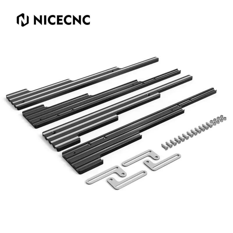 Sbc Cnc Billet Aluminum  Retro Fin Spark Plug Wire Looms Holders Small Block Chevy 1