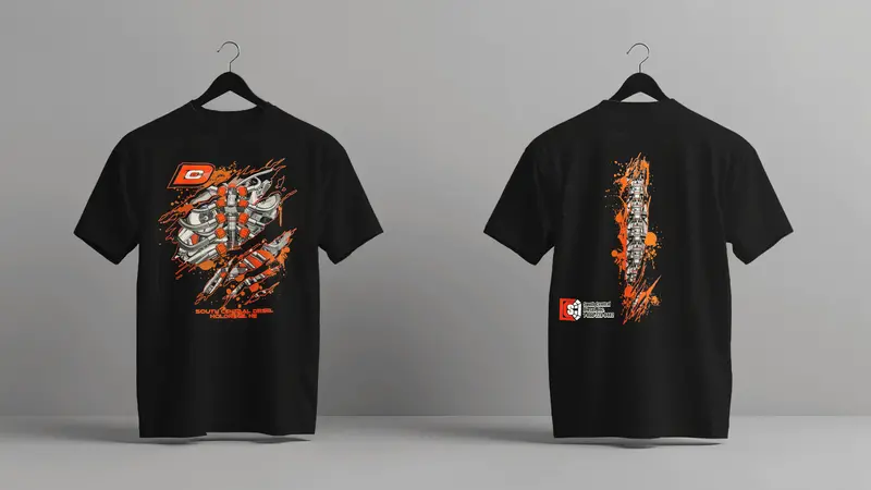 Scd Engine Rip Tee 1