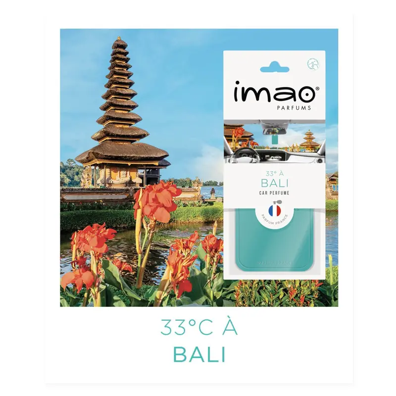 Scented Card Imao Bali  <Br> Air Freshener <Br> Car Fragrance 1