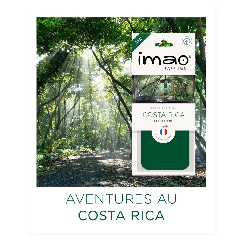 Scented Card Imao Costa Rica  <Br> Air Freshener <Br> Car Fragrance 1