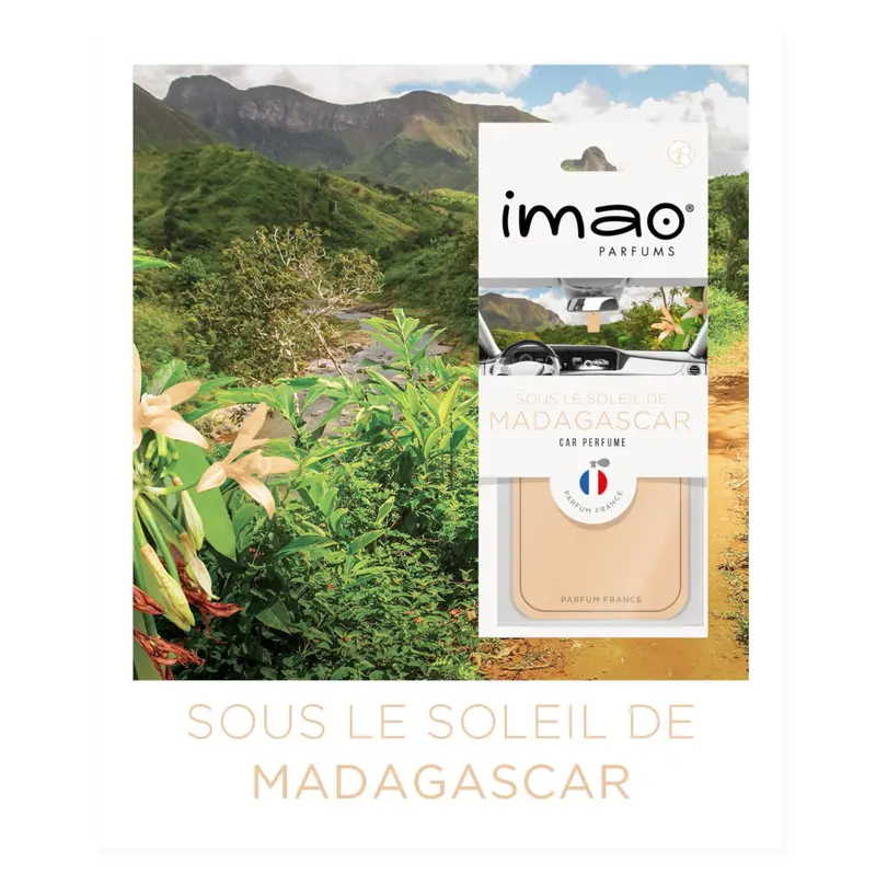 Scented Card Imao Madagascar <Br> Air Freshener <Br> Car Fragrance 1