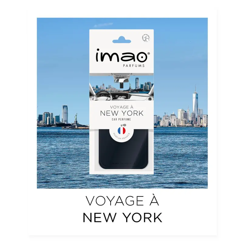 Scented Card Imao New York * Air Freshener * Car Fragrance * Home * Office 1