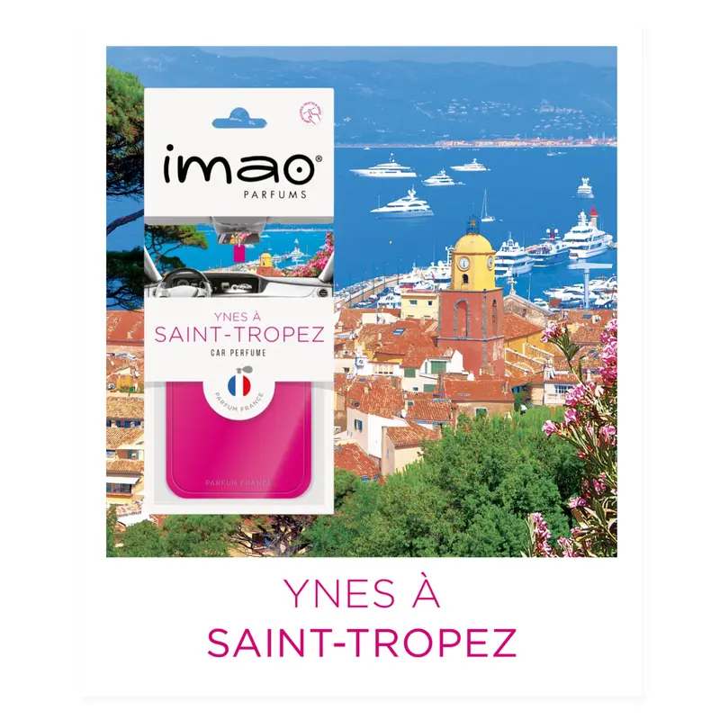 Scented Card Imao Saint-Tropez <Br> Air Freshener <Br> Car Fragrance 1