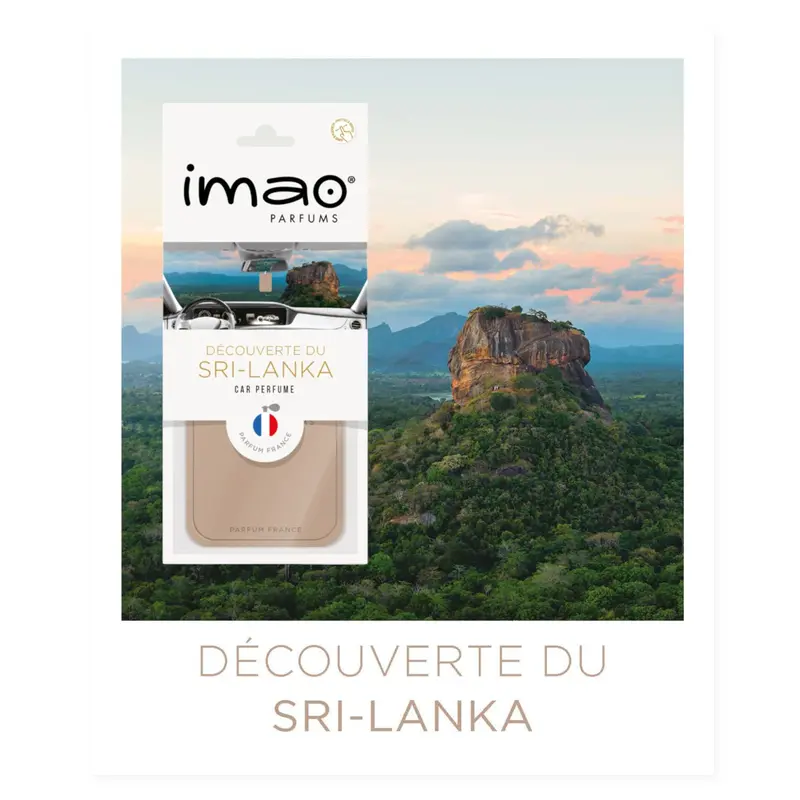 Scented Card Imao Sri-Lanka<Br> Air Freshener <Br> Car Fragrance 1