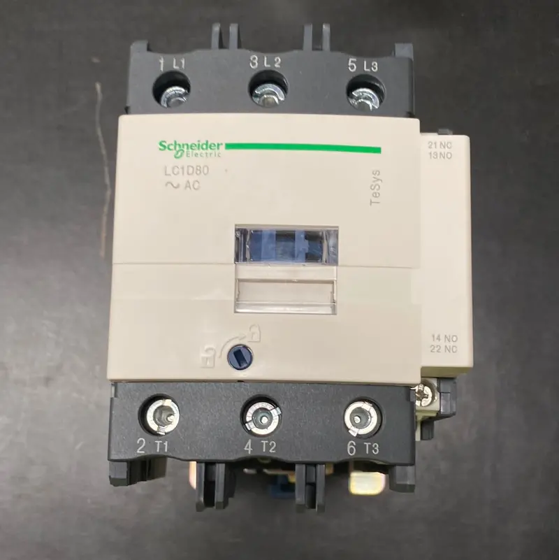 Schneider Electric Tesys Lc1 D80u7 Contactor 1