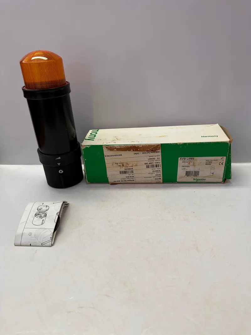 Schneider Harmony Xvbl6m5 Orange Strobe Beacon 1