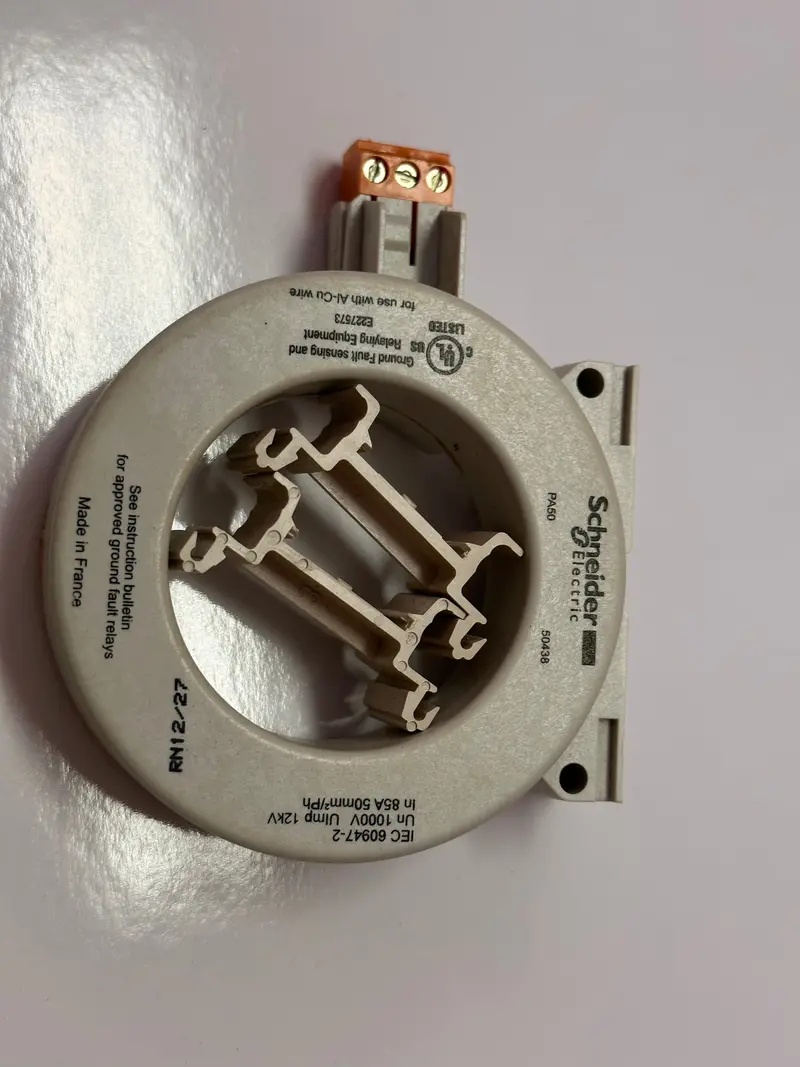 Schneider Pa50 Series Toroidal Ring Current Transformer 50438 1