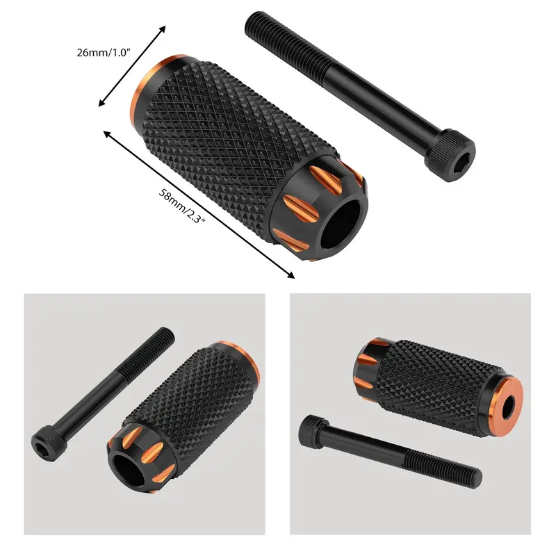Shifter Toe Shift Gear Pedal Pad Tip Peg For Harley Sportster 1200 883 72 48 Xl Roadster 6