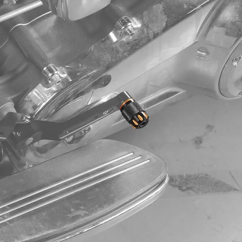 Short Shifter Peg Tip Pad For Harley Softail Deluxe Slim Heritage Fat Boy Street Bob 2