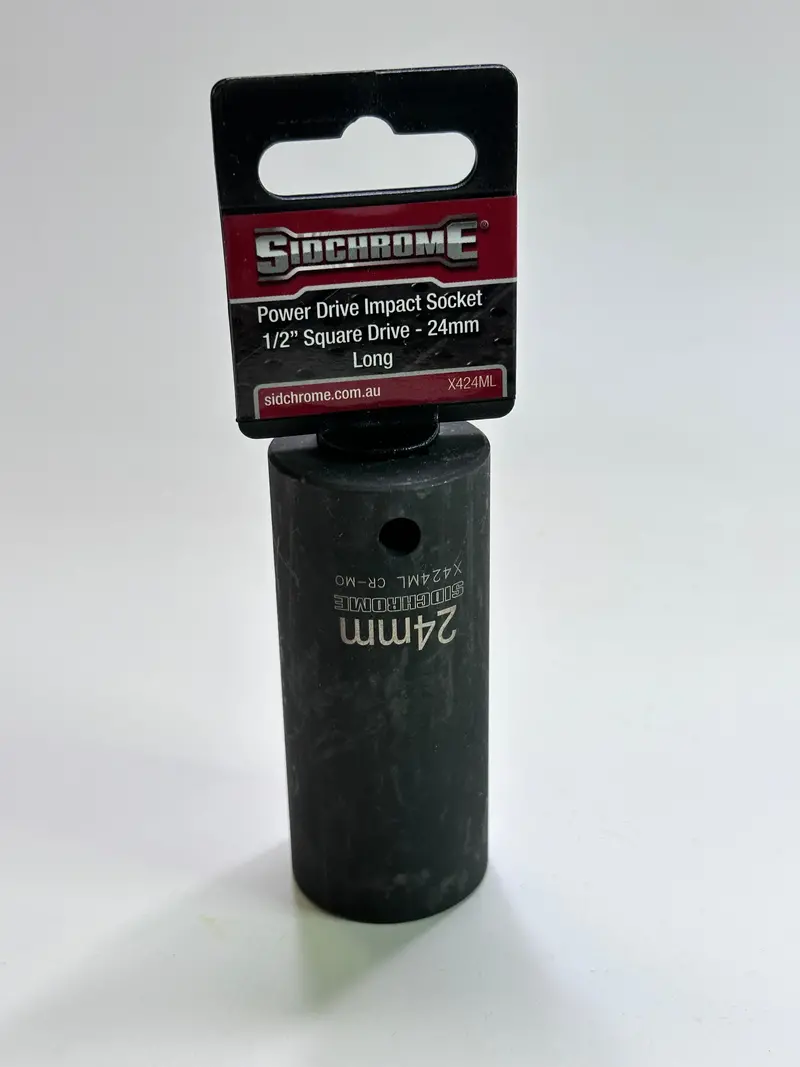 Sidchrome 24Mm Power Drive Long Impact Socket X424ml 1