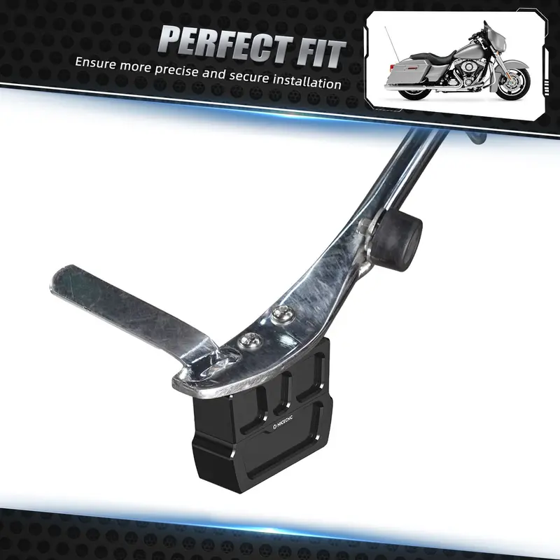 Side Stand Kickstand Lift Blocks Plate Kit For Harley Sportster 1200 883 48 72 Xl 2