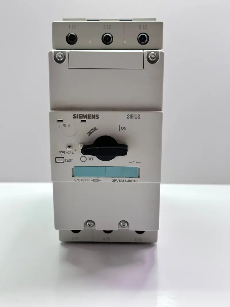 Siemens 3Rv1341-4Kc10 Circuit Breaker, 75A 1