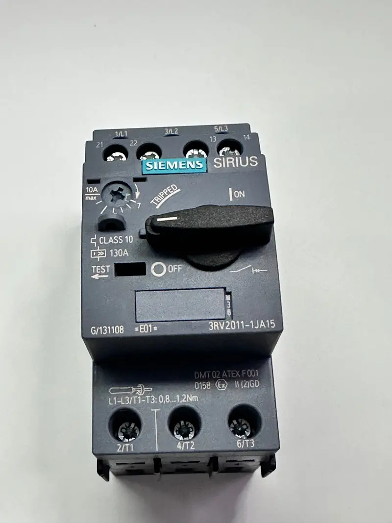 Siemens 3Rv2011-1Ja15 Circuit Breaker For Motor Protection 2
