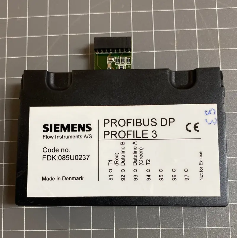 Siemens Fdk:085U0237 Add-On Module Profibus Dp Profile 3 1