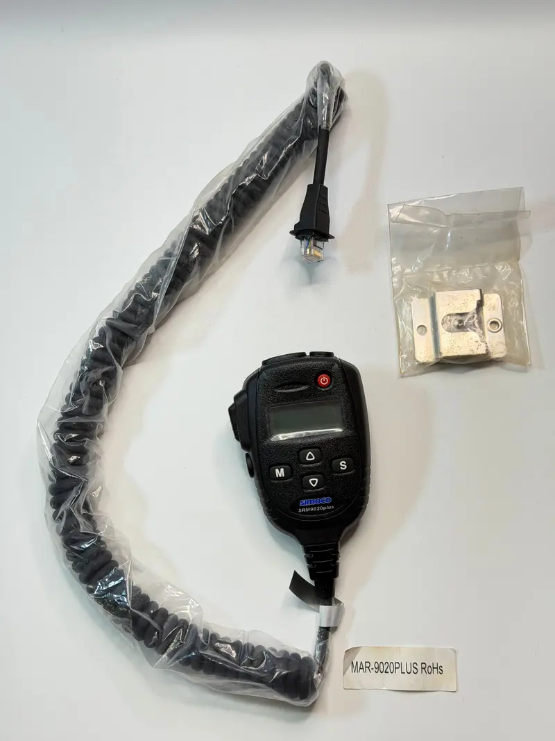 Simoco Mar-9020Plus Controller Microphone, Black 1